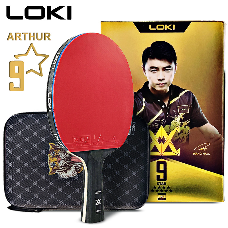 Table Tennis Xu Xin - Loki arthur 9 estrelas raquete de