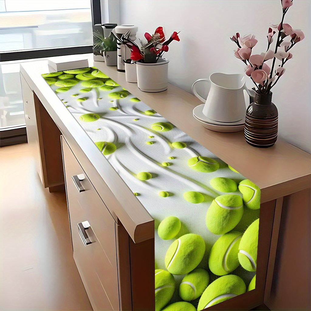 Table Tennis News Today - 1pc Caminho de Mesa Decorativo Festivo