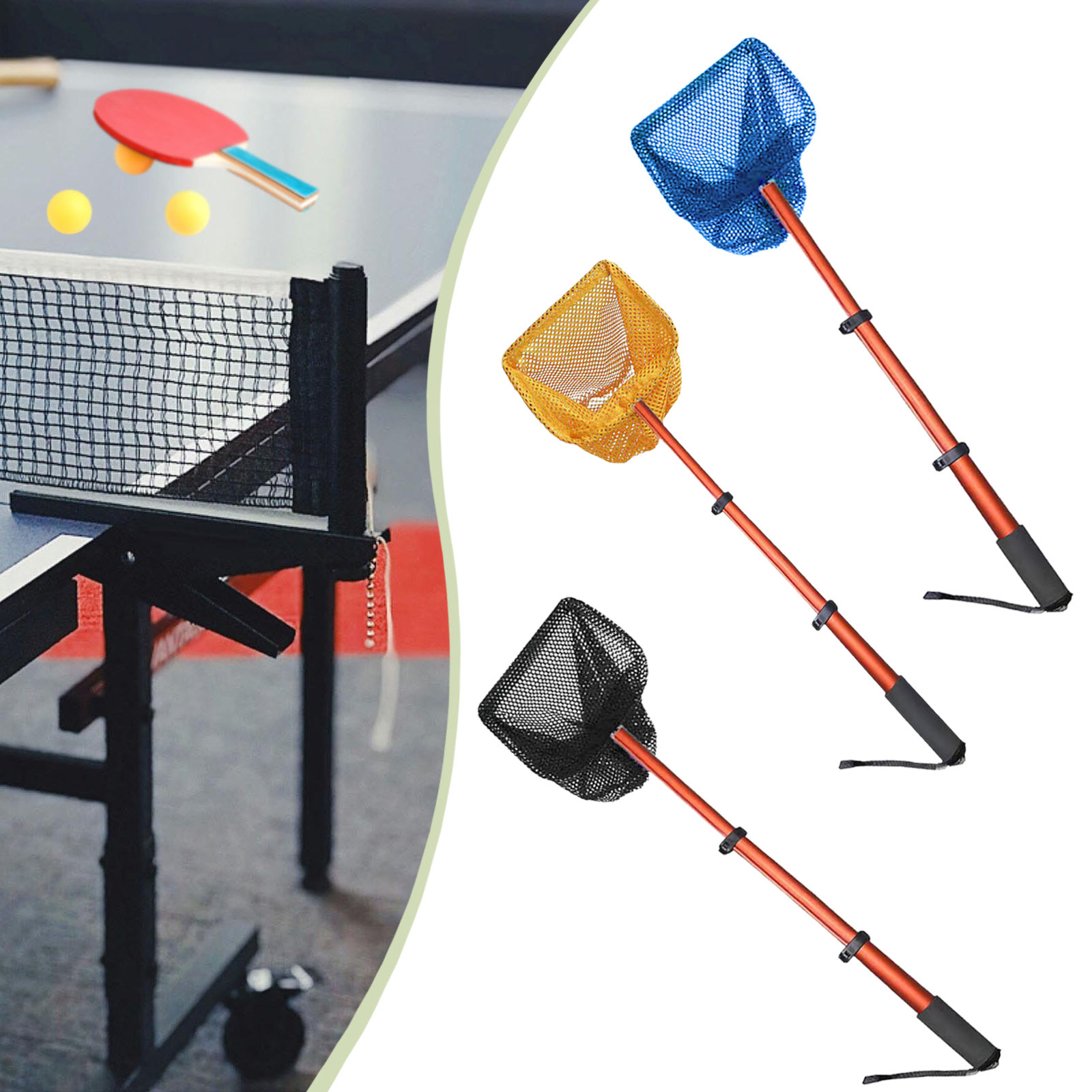 Table Tennis Pc - Rede Coletora de Bolas de Tênis