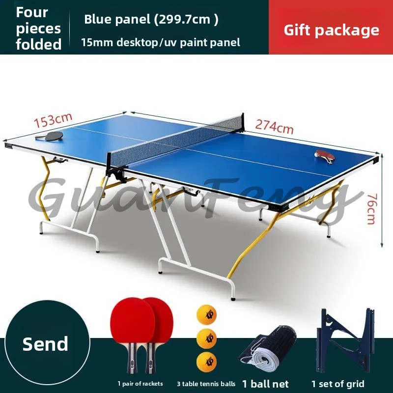 Table Tennis Youtube - Mesa de tênis de mesa dobrável