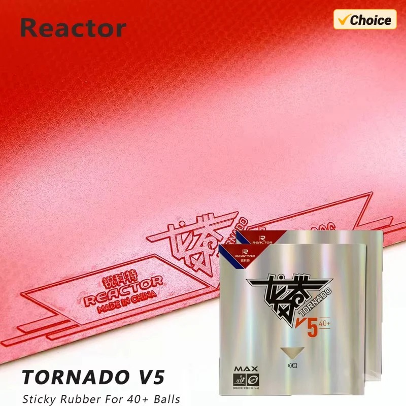 Table Tennis Rubber - Borracha de Tênis de Mesa REACTOR