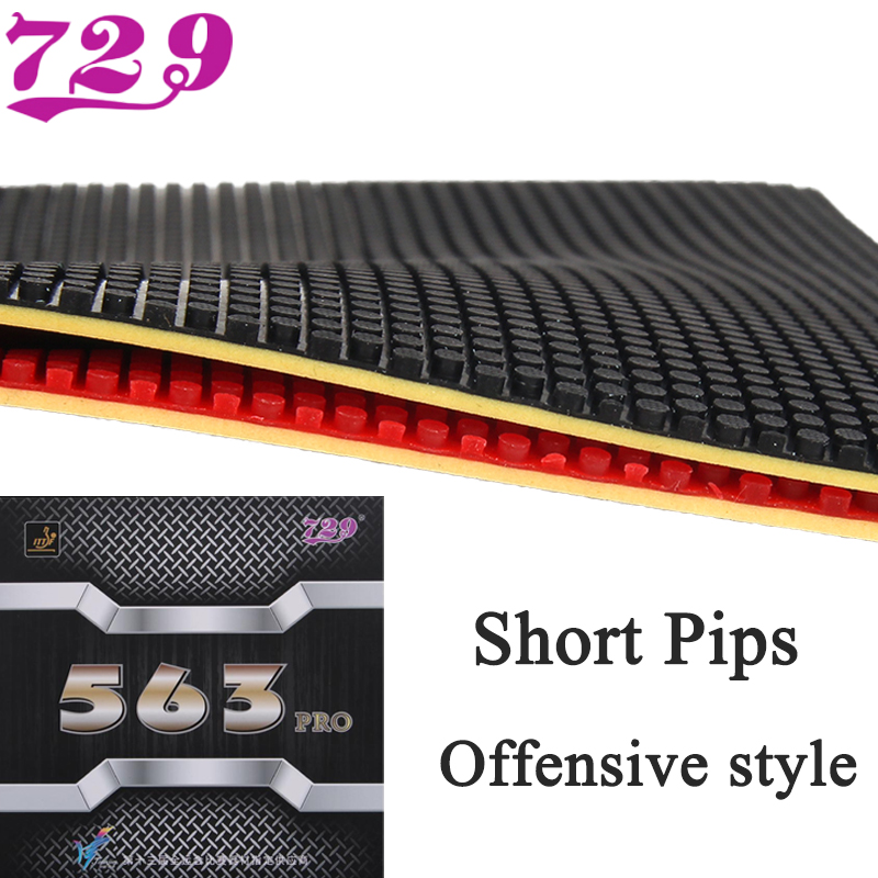 Table Tennis Rubber - 729 Friendship 563PRO Folha de borracha