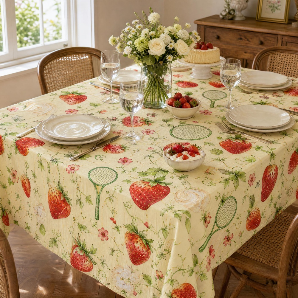 Toalha de Mesa Floral de Moran - Table Tennis News Today avaliação e preço