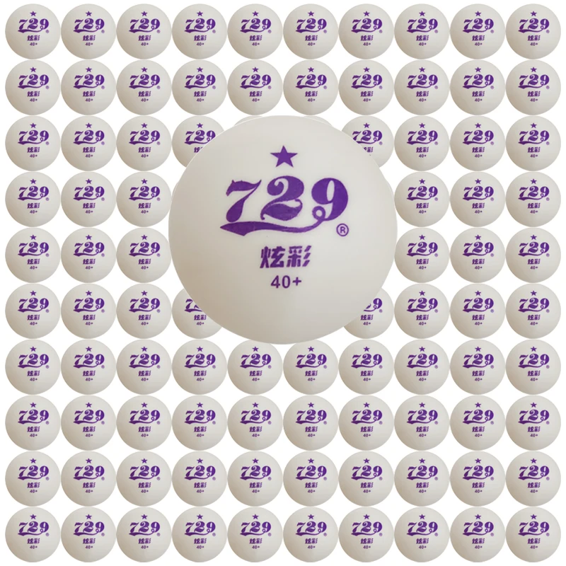 100 pçs 729 amizade 1 estrela  - Table Tennis Pc avaliação e preço