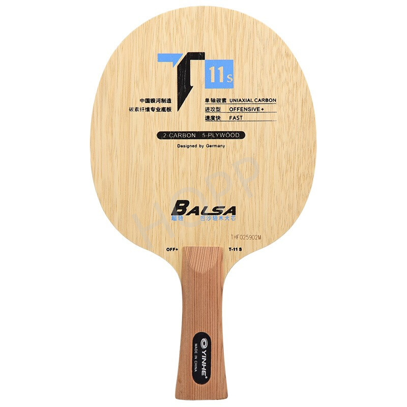 Yinha T-11 t11s (balsa de carb - Xiom Blade Table Tennis avaliação e preço
