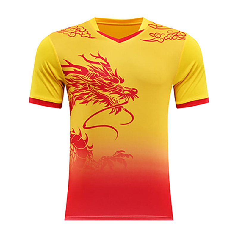 Camisa de tênis chinesa dragão - Table Tennis Zhang Jike avaliação e preço