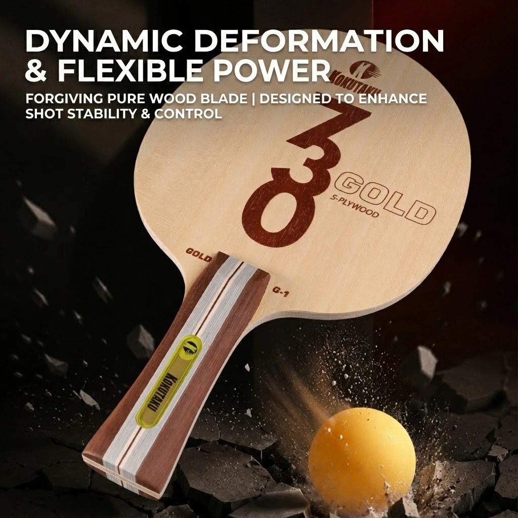 Lâmina de Tênis de Mesa Kokuta - Table Tennis Rubber avaliação e preço
