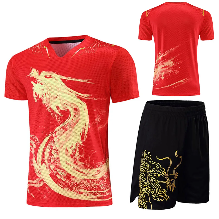 Mais recente kit de camisas de - Table Tennis Zhang Jike avaliação e preço
