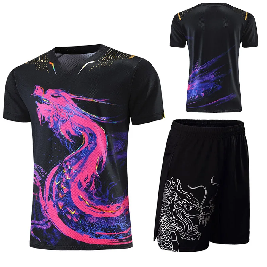 Mais recente kit de camisas de - Table Tennis Zhang Jike avaliação e preço