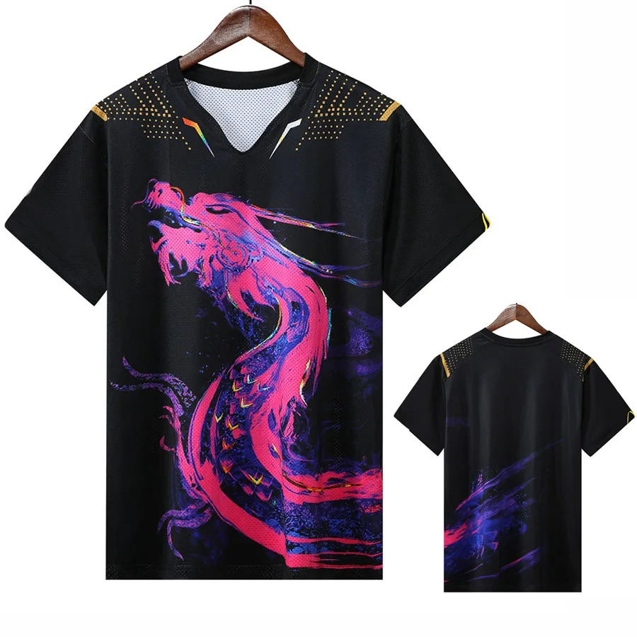 Mais recente kit de camisas de - Table Tennis Zhang Jike avaliação e preço