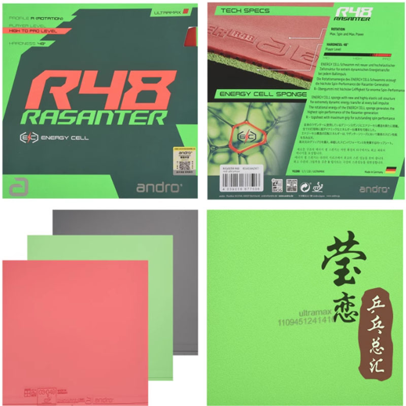 Borracha de Tênis de Mesa Andr - Table Tennis Rubber avaliação e preço