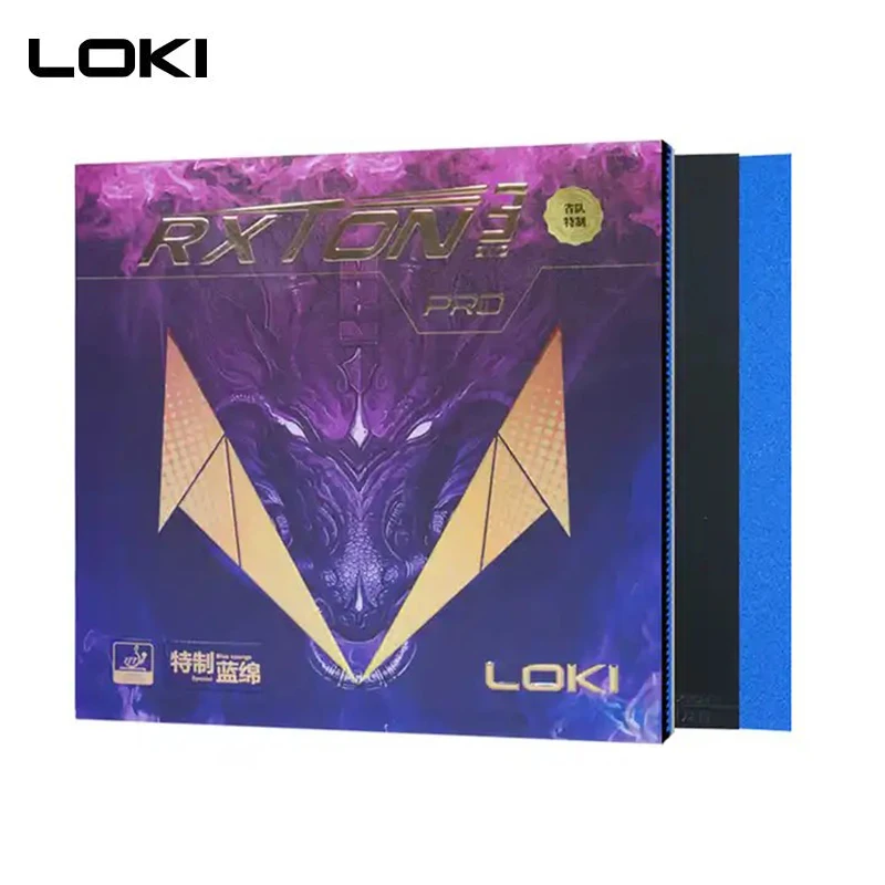 Loki rxton 3 pro bolo azul esp - Table Tennis Db Rubbers avaliação e preço