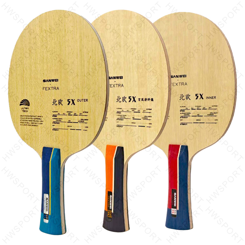 SANWEI FEXTRA 5X Lâmina de tên - Xiom Blade Table Tennis avaliação e preço