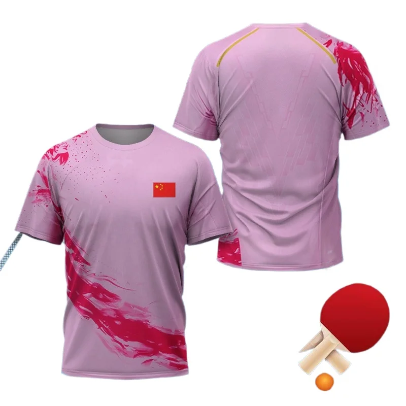 Camiseta Gráfica de Tênis de M - Table Tennis Zhang Jike avaliação e preço
