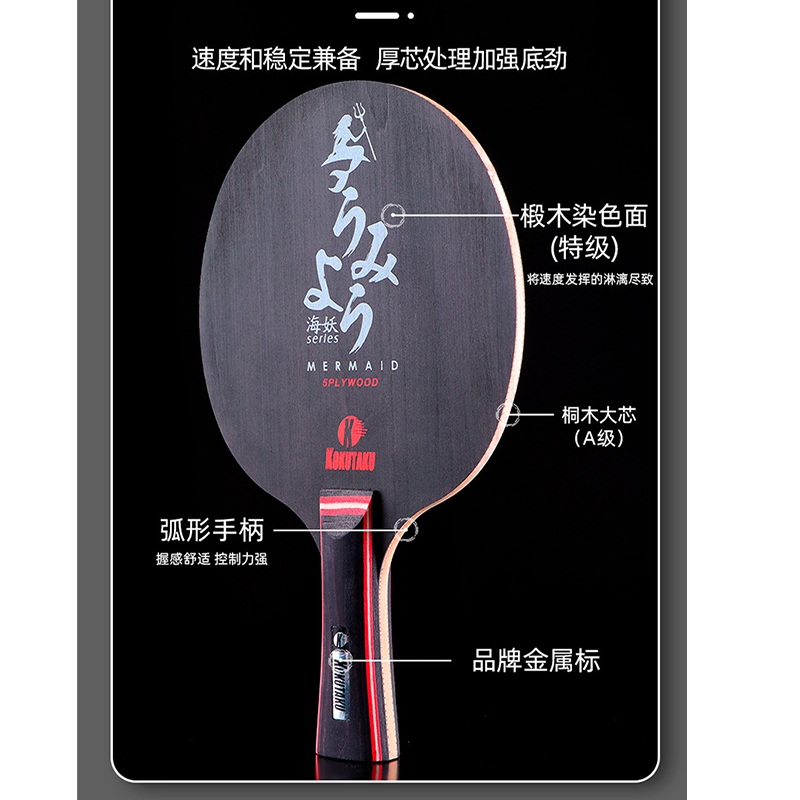 Kokutaku raquete de tênis de m - Xiom Blade Table Tennis avaliação e preço