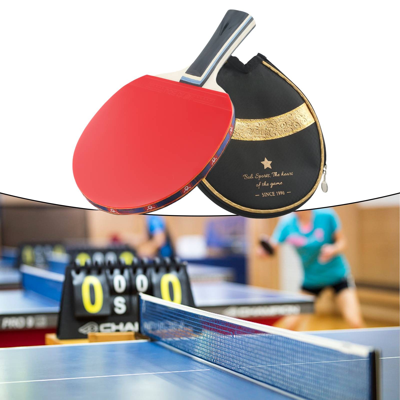 Raquete de Tênis de Mesa Bat,  - Table Tennis Pc avaliação e preço